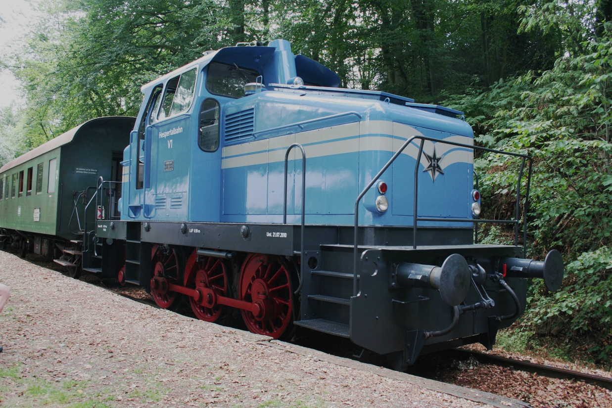 hespertalbahn baldeneysee diesellok dieselzug diesellokomotive museumszug museumseisenbahn 