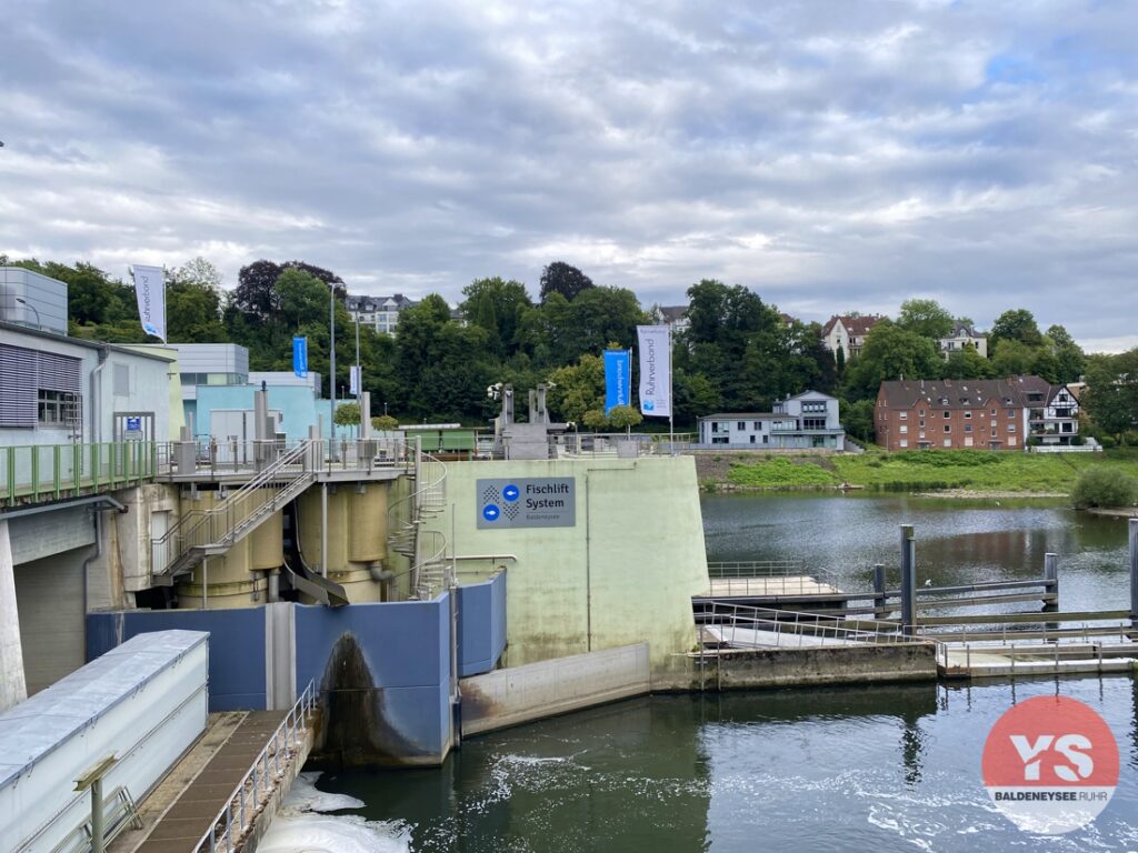 fischlift am stauwehr baldeneysee